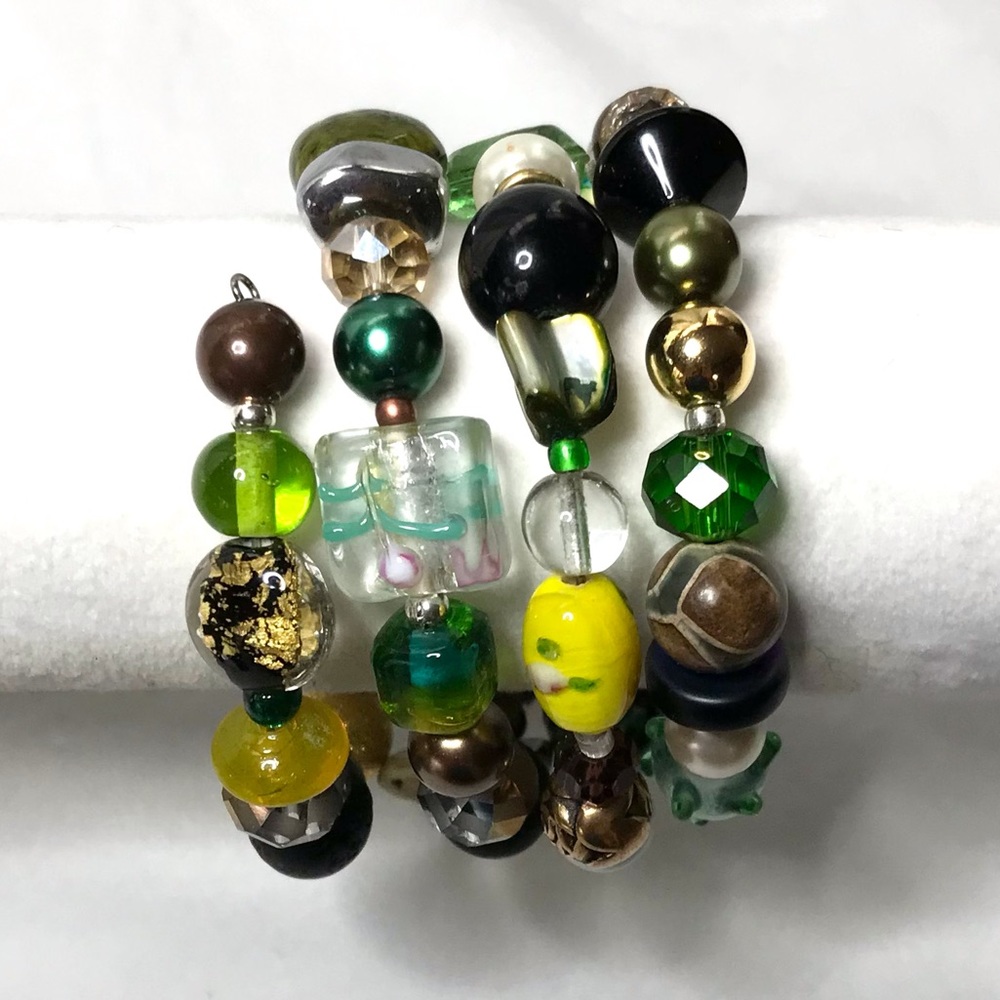 Handmade Bracelet with Vintage and Modern Elements (NB51-4H) New Without Tags - Picture 4 of 9